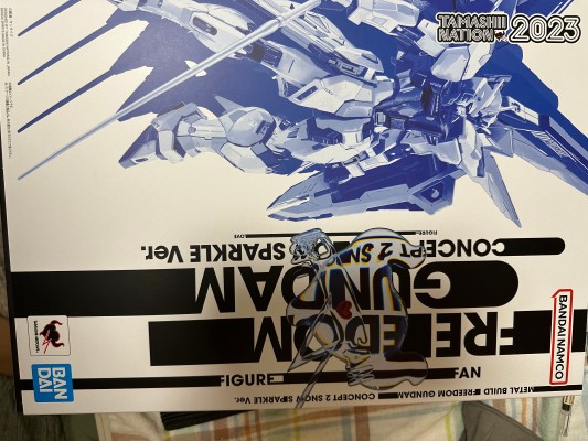 METAL BUILD   自由高达 概念2 雪耀配色版