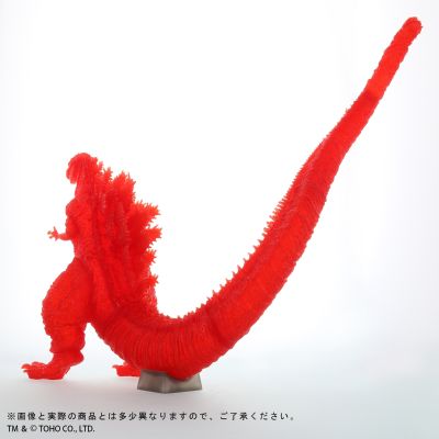 东宝30厘米系列 酒井祐司造型杰作 哥斯拉（2016）软胶拼装套件 透明红色版