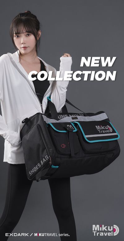 初音未来-mikutravel系列背包 健身包