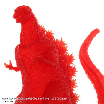 东宝30厘米系列 酒井祐司造型杰作 哥斯拉（2016）软胶拼装套件 透明红色版