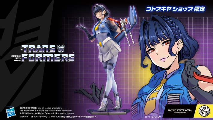 美少女雕像 变形金刚美少女 惊天雷