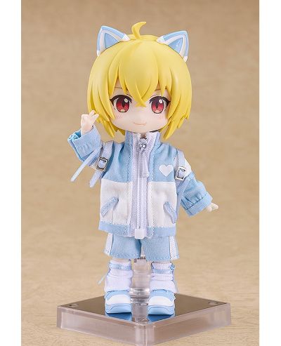 粘土娃 服装套组 次文化运动服（蓝色/粉色）