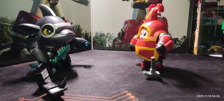 QOSMOS 铁甲小宝系列 第二弹：鲨鱼辣椒+蜘蛛侦探