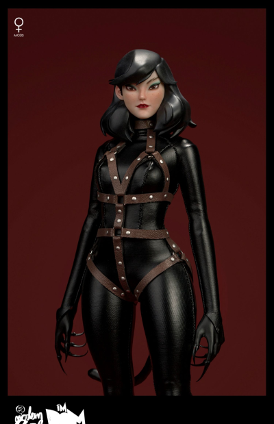 MODERN GALS系列 1/6 收藏级可动人偶“ 猫女”DOMDOM