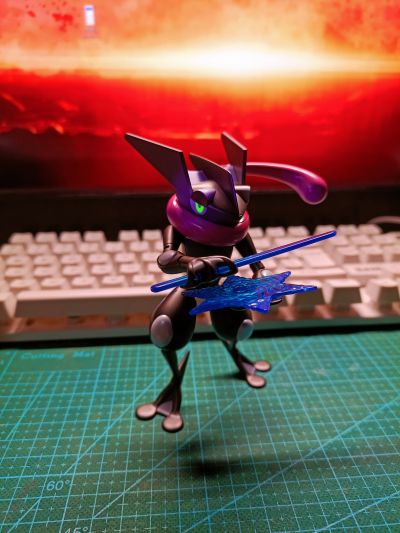 宝可梦拼装模型收藏 47 特选系列 甲贺忍蛙