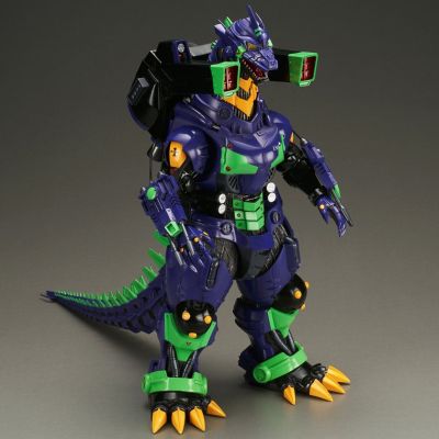 东宝30厘米系列 哥斯拉大战新世纪福音战士 3式机龙（2002版）重武装型 EVA初号机配色
