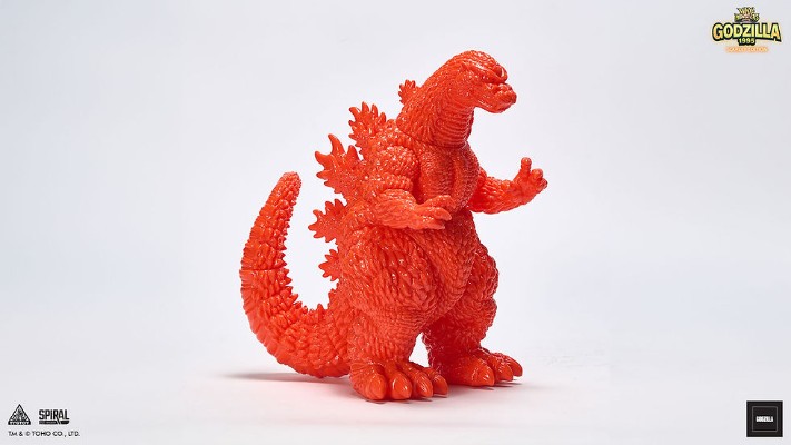 软胶怪兽档案系列 哥斯拉 1995  深红版