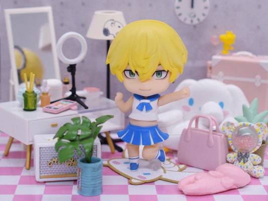 粘土人配件系列 拉拉队服 蓝色