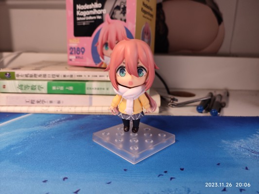 粘土人#2189 摇曳露营△ 各务原抚子 校服版