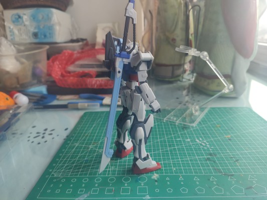 ROBOT魂 ＜机动战士系列＞ 机动战士高达SEED  AQM/E-X02巨剑型强袭装备+特效配件包  剧中版