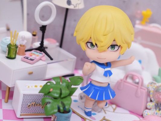 粘土人配件系列 拉拉队服 蓝色