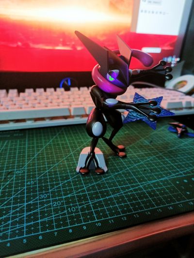 宝可梦拼装模型收藏 47 特选系列 甲贺忍蛙