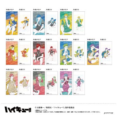 排球少年 盲盒款 长条文件夹 票夹