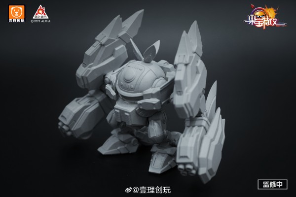 果宝特攻拼装机甲系列模型 菠萝战宝