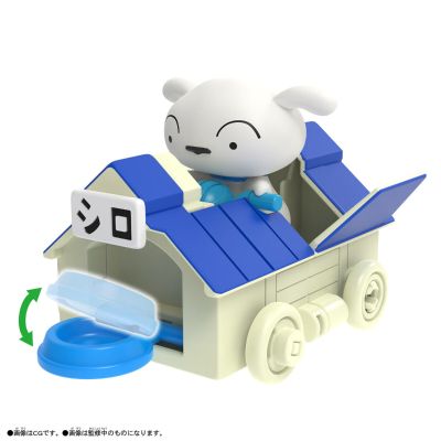 蜡笔小新改装车 第一作野原家的小朋友系列  小白