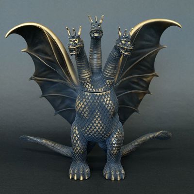 三大怪兽地球最大的决战 基多拉 千年龙王 吉坂隆设计版