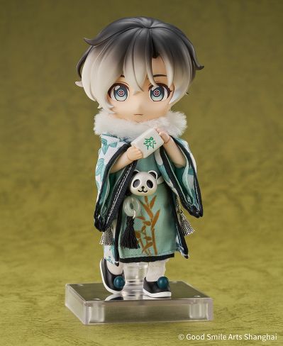 粘土娃 国潮系列 熊猫麻将 月桂叶