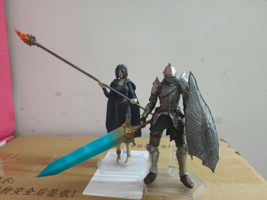 figma#593 恶魔之魂 重制版 黑衣的防火女