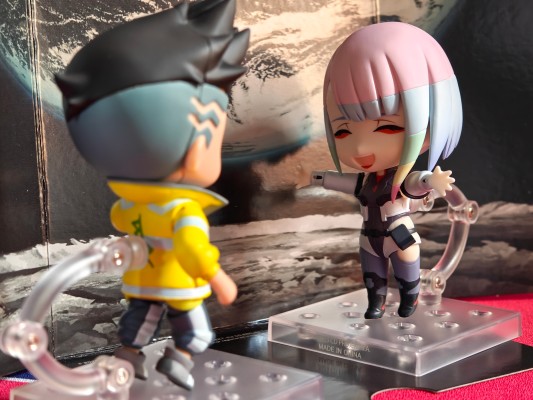 粘土人#2125 赛博朋克：边缘行者 大卫