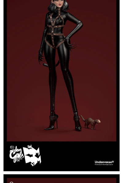 MODERN GALS系列 1/6 收藏级可动人偶“ 猫女”DOMDOM