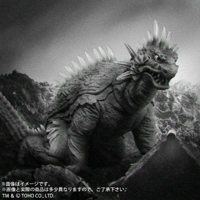 东宝大怪兽系列 大怪兽巴朗（1958）黑白配色版