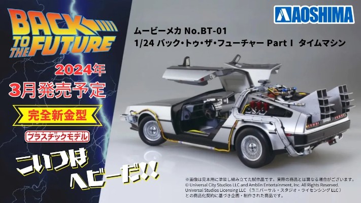 电影设备 No.BT-01 回到未来 第一部 时光机