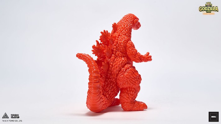 软胶怪兽档案系列 哥斯拉 1995  深红版