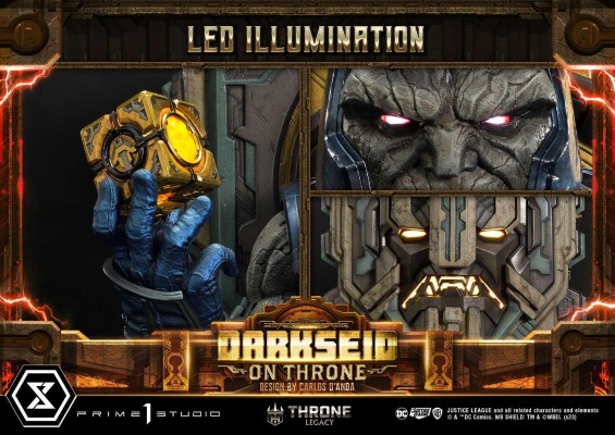 TLCDC-03 正义联盟漫画 达克赛德 王座