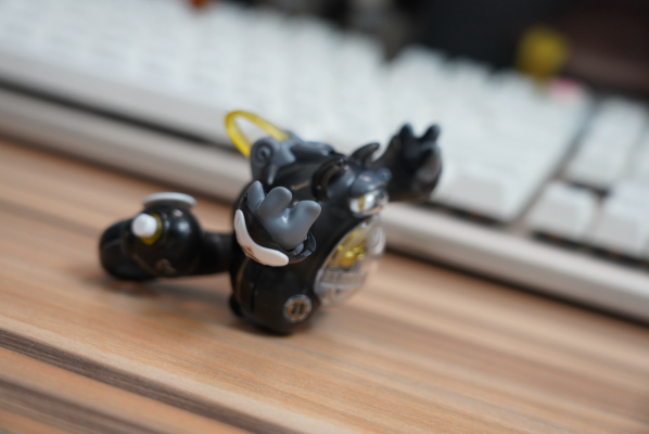 LUNCH BOX 小浣熊电车拼装模型 熊丸 黑丸