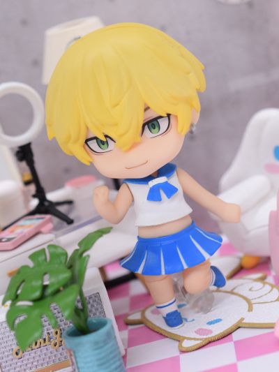 粘土人配件系列 拉拉队服 蓝色