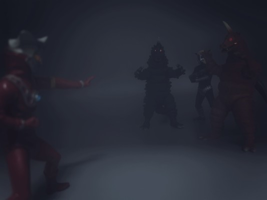 终极闪耀系列 雷欧奥特曼 布莱克基拉斯 雷德基拉斯