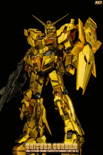 RG 1/144 高达基地专属商品   独角兽高达［金色涂层版］