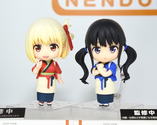 粘土人#2336 莉可丽丝 井上泷奈 莉可丽可咖啡店工服