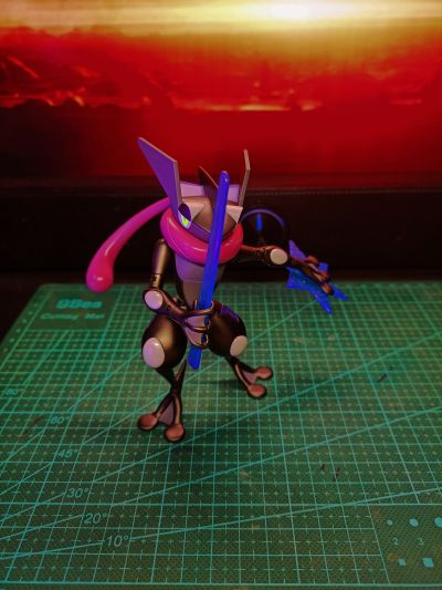 宝可梦拼装模型收藏 47 特选系列 甲贺忍蛙