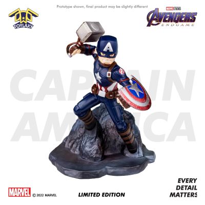 复仇者联盟4：终局之战 带着盾牌和雷神之锤的美国队长