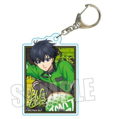 蓝色监狱 盲盒亚克力挂件 滑板