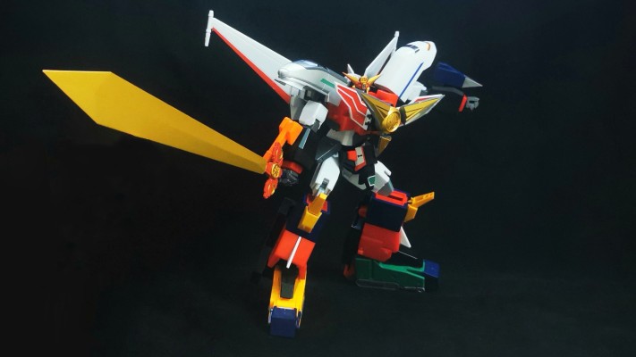 SMP [SHOKUGAN MODELING PROJECT] 勇者特急 凯撒车厢+暴风动轮剑