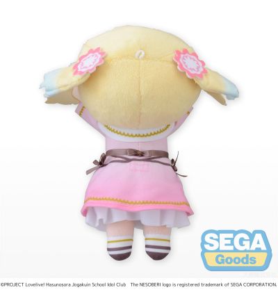 爱与演唱会！莲之空女学院学园偶像俱乐部 趴趴毛绒玩偶 大泽琉璃乃 －Dream Believers （S码）