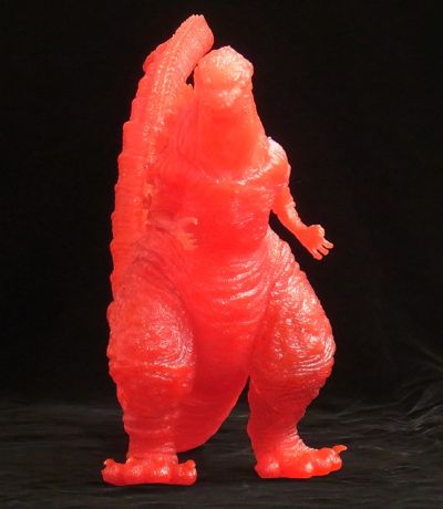 东宝大怪兽系列 新·哥斯拉 哥斯拉2016 红色透明版