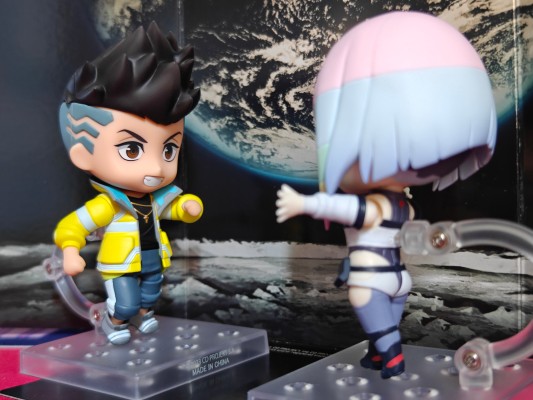 粘土人#2125 赛博朋克：边缘行者 大卫