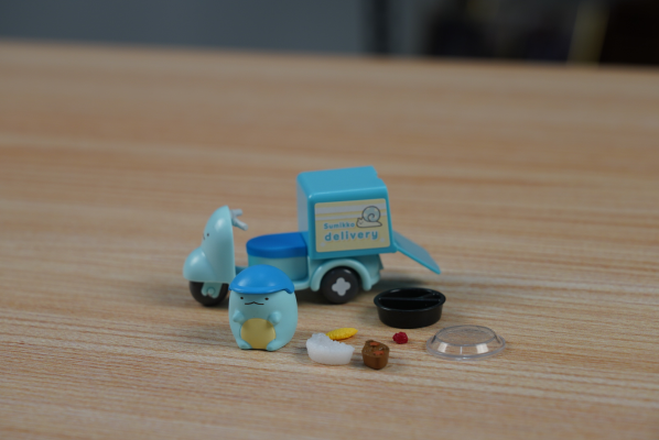 角落生物 送到了！角落生物外卖