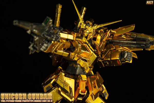 RG 1/144 高达基地专属商品   独角兽高达［金色涂层版］