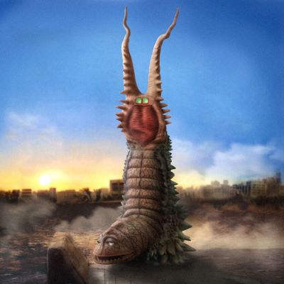 柔软怪兽系列 杰克奥特曼 双尾怪