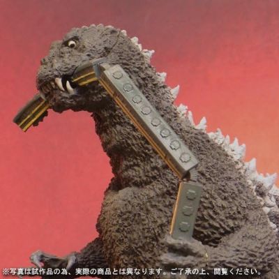 东宝30厘米系列 哥斯拉1954（咬电车 总天然色版）活动限定版