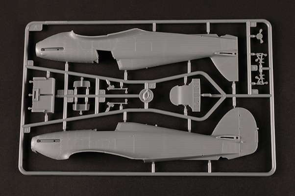 编号:81778 1/48 军用飞机系列 英国"飓风"Mk.ⅡC
