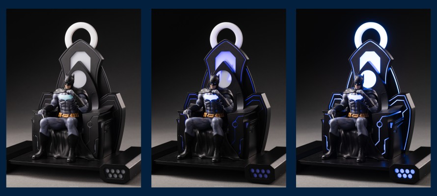 蝙蝠侠 与 莫比乌斯椅 合金载具手办