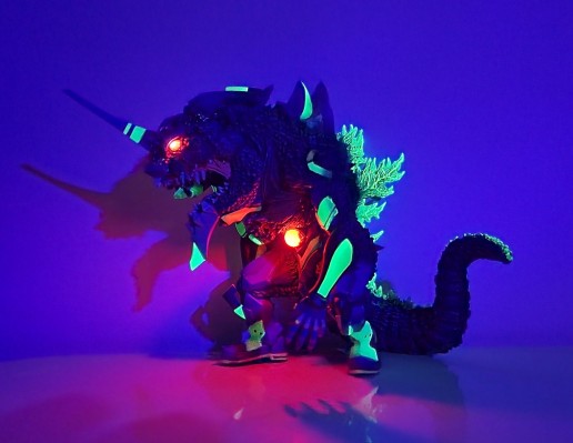 Q版拟真   初号机  哥斯拉觉醒形态