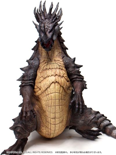 怪物猎人15周年纪念 巨大软胶系列02 苍老山龙