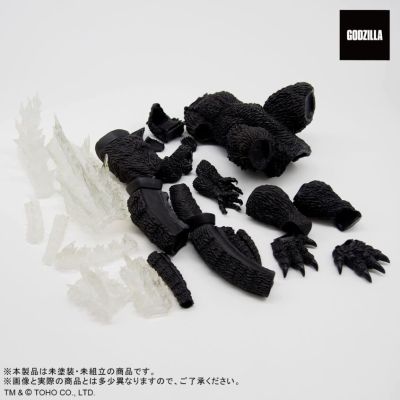 东宝30厘米系列 酒井祐司造型杰作 哥斯拉（2002）「暴风雨中的攻防」软胶组装套件限定版