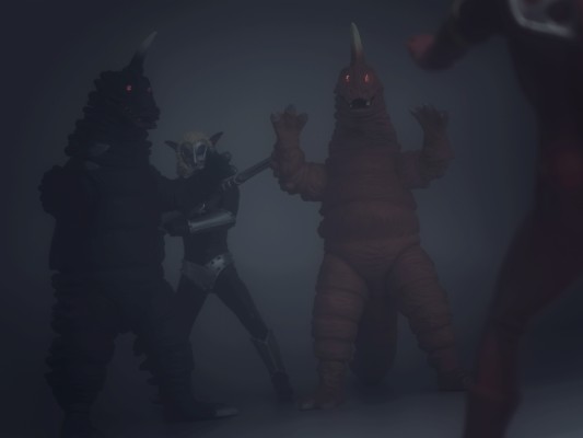 终极闪耀系列 雷欧奥特曼 布莱克基拉斯 雷德基拉斯